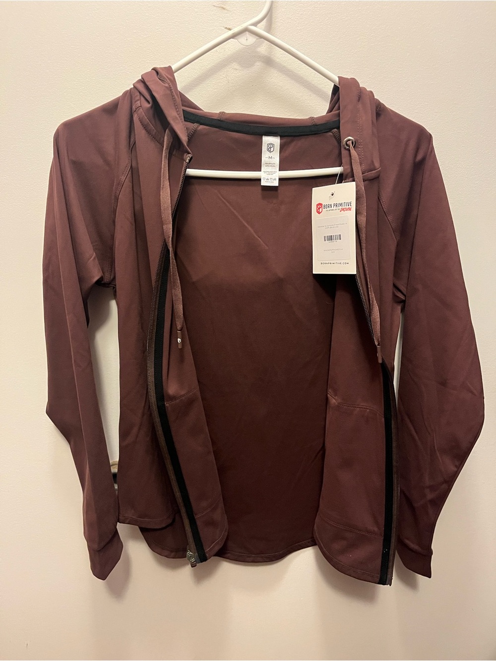 Born Primitive- Women's Zip Hoodie Jacket - French roast
